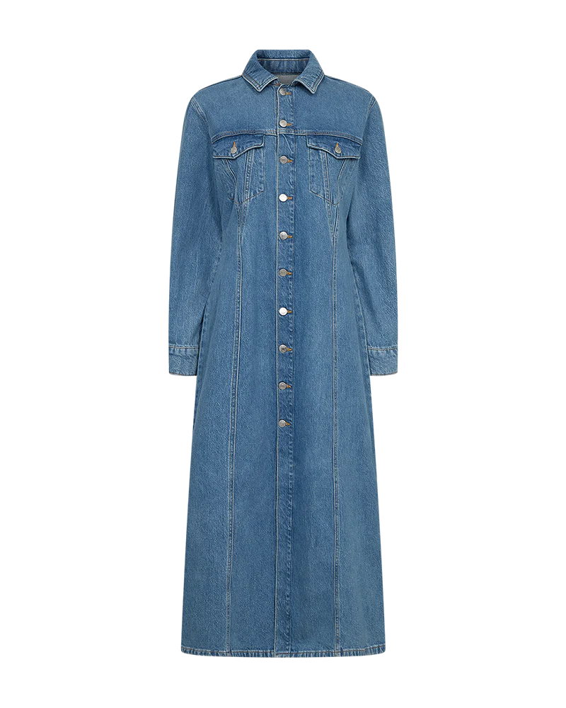 denim kjole