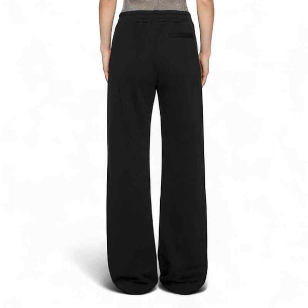 Wide leg fleece trousers