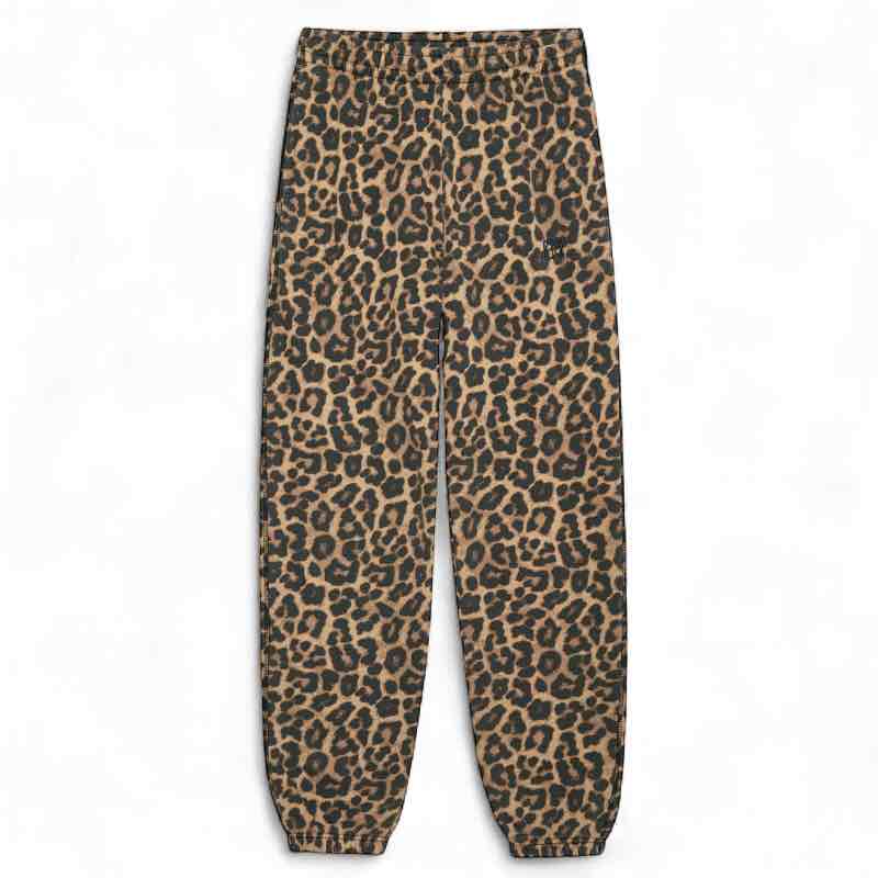 Leopard sweat pants