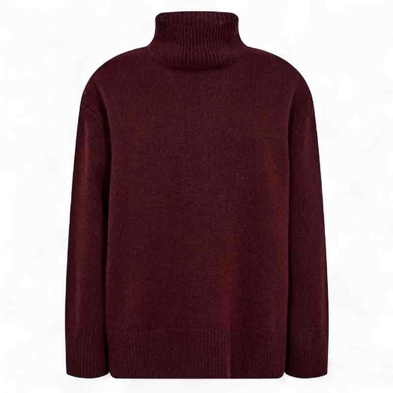 turtleneck strik bluse