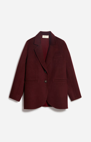 Uld blazer jakke