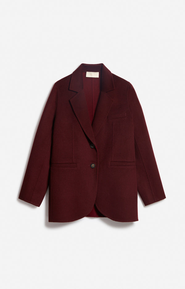 Uld blazer jakke