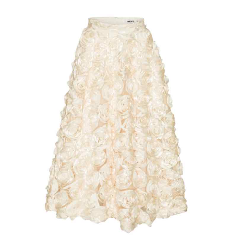 blomster maxi nederdel