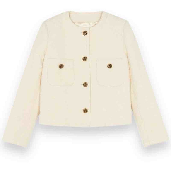 boucle jakke