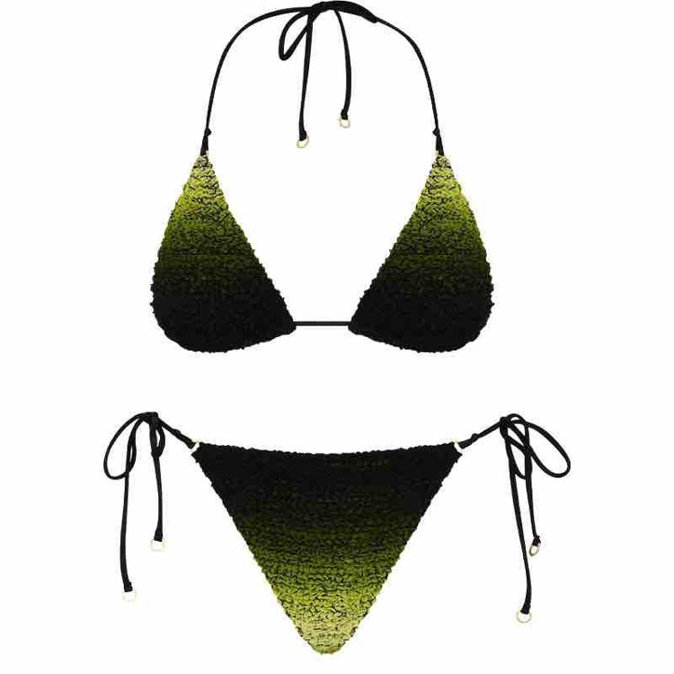 Hanne Bloch degradé triangle bikini