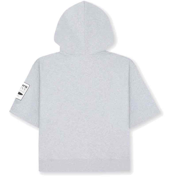 kortærmet hoodie