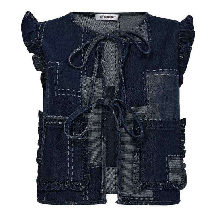 denim vest