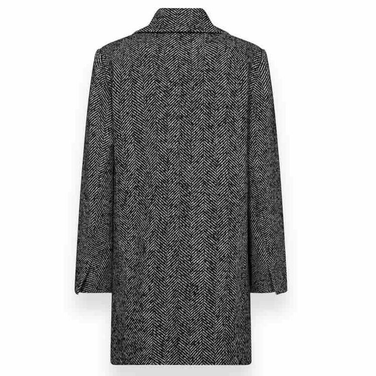 boucle oversize jakke