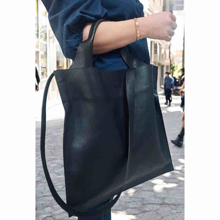 mule leather bag