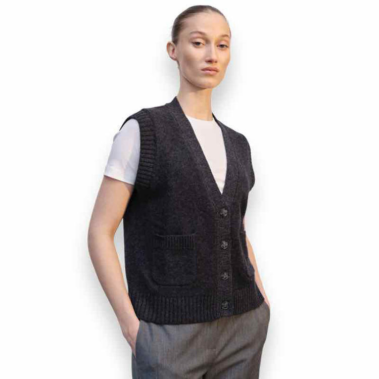 Thea knit vest