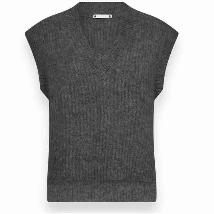 strik vest mohair