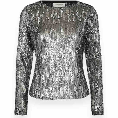 sequin bluse