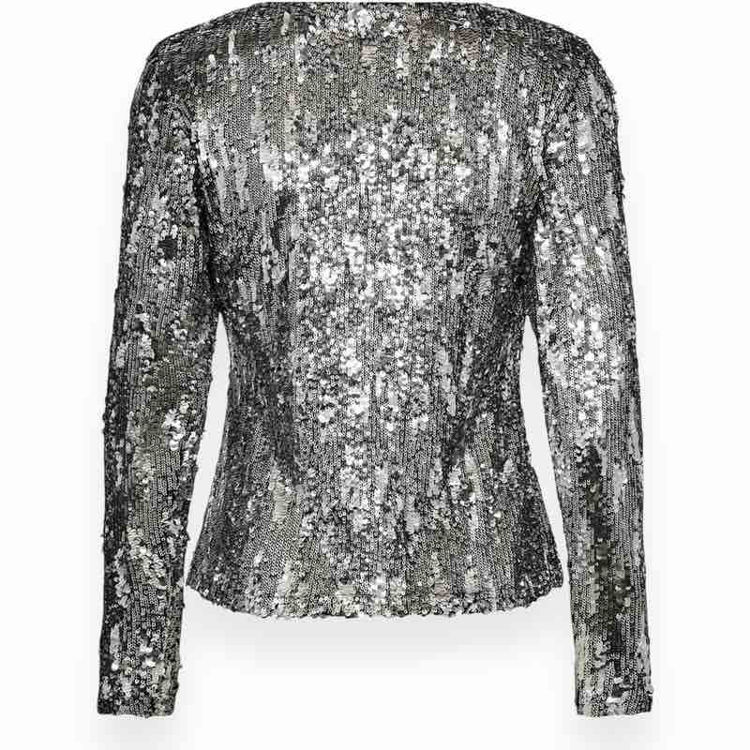 sequin bluse