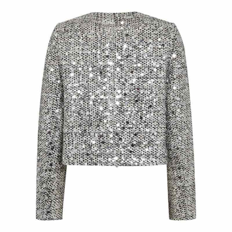 boucle sequin jakke