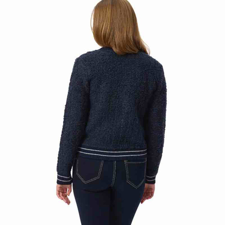 boucle cardigan