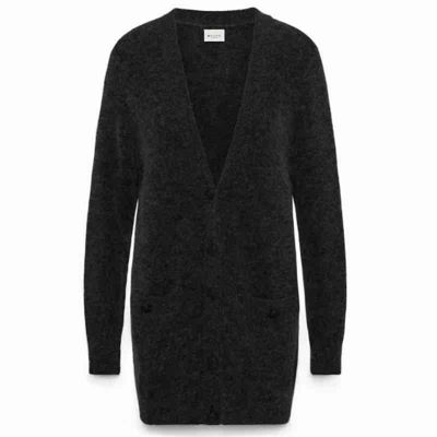 Lang strik cardigan