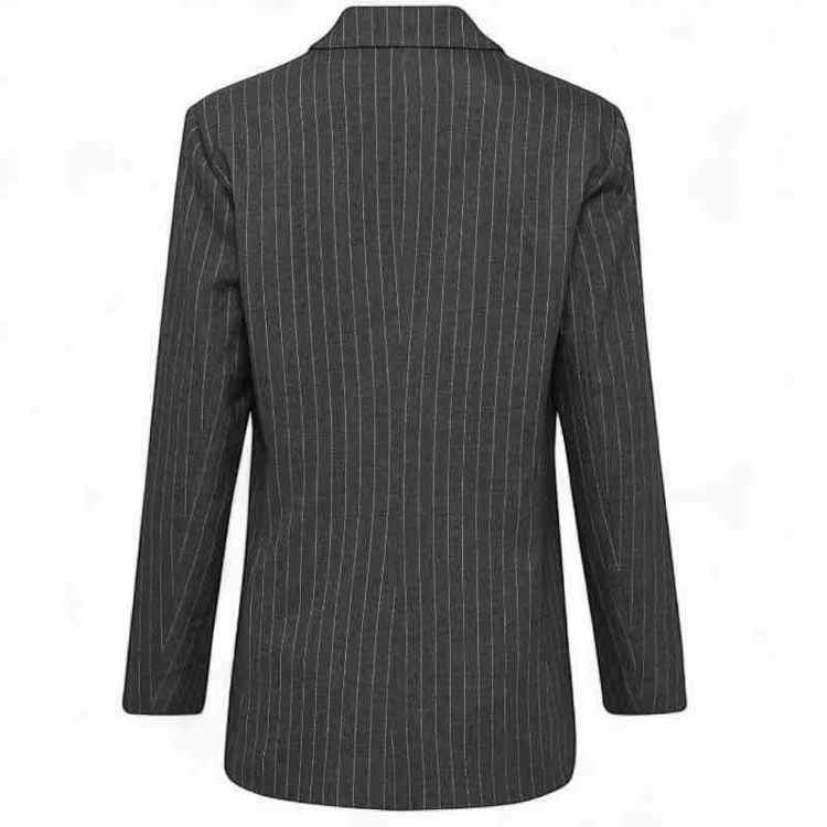 stribet blazer