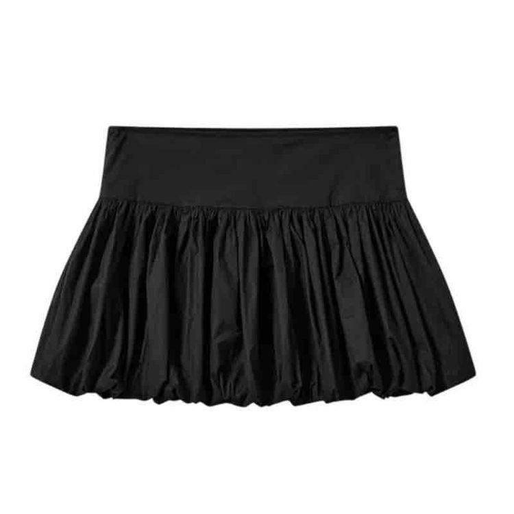 balloon mini skirt